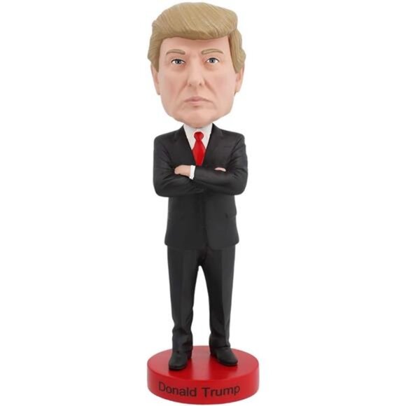 Royal Bobbles Donald Trump, 45th President of The United‎ States 8 Inches Tall - Picture 1 of 6